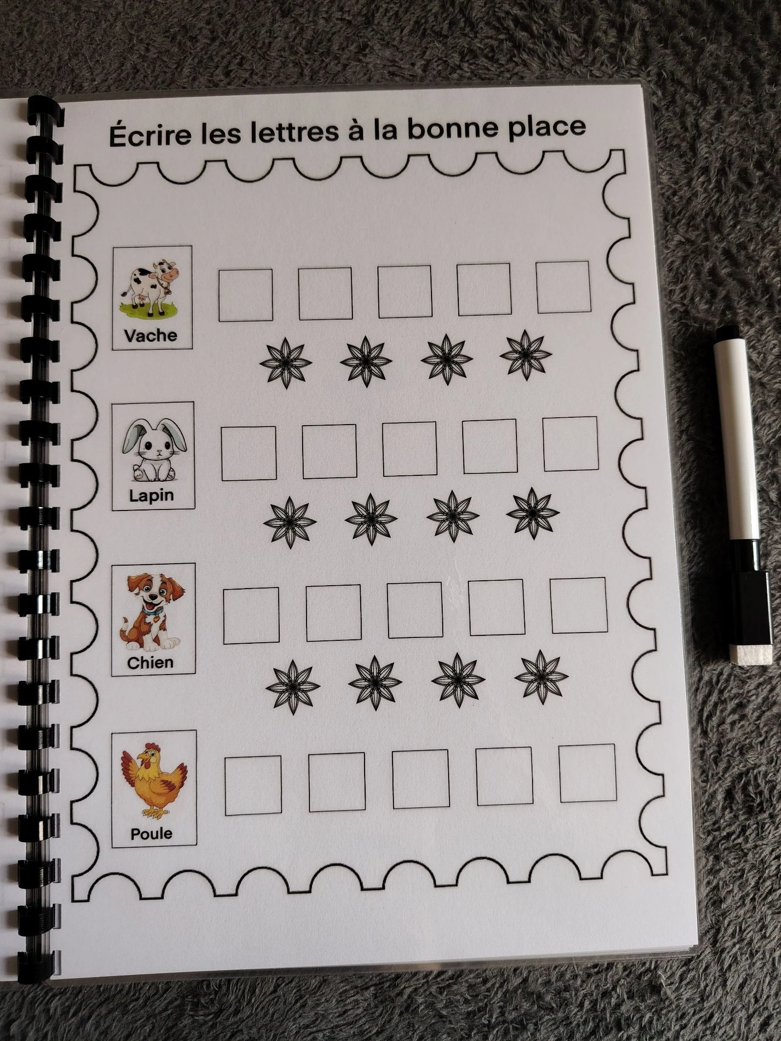 Activity booklet learn to write 24 words – photo 3